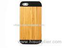 Bamboo Wood Cell Phone Case iPhone 5S or iPhone 5 Wooden Back Case with OEM and Customize