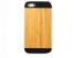 Bamboo Wood Cell Phone Case iPhone 5S or iPhone 5 Wooden Back Case with OEM and Customize