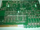 Gold FingerDouble Layer Custom PCB Boards Green Mask for Entrance Guard System