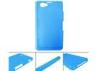 Sony Z1 Mini Blue TPU Soft Case Cover , Cell Phone Protection Cases