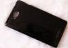 Black TOU Soft Back Cover For S39h Xperia C , OEM Sony Phone Case