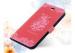 Red Printing Slim iPhone 6 Wallet Cases, Stand Function Leather Pouch for iPhone 6 4.7 inch