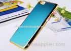 Blue Brushed finishing Case for iPhone 6 Phone Cases , Apple iPhone 6 Hard Covers
