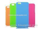 Plastic Blue iPhone 6 Phone Cases Eco-friendly With Rubber Coating