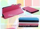 Pink Slim iPhone 6 Phone Cases Brushed Leather For iPhone 6 Air