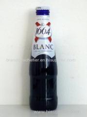 Kronenbourg 1664 blanc beer in blue 25cl and 33cl bottles available now at competitive prices