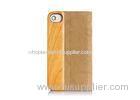 Custom Leather Cell Phone Cases Apple Iphone Protective Cases For Iphone4S