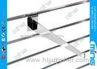 Custom Chrome Heavy Duty Shelf Brackets for Slatwall