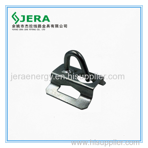 Bracket supporting clamps for FOC Steel Insulated Wires