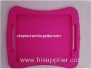 Shockproof Silicone Ipad Covers Pink Excellent Softness For Ipad Air