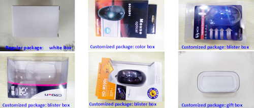 Support Mix Color Order Gift Box Package Super Slim 1000/1200/1600 DPI 5 Keys Optical 2.4G Wireless Mouse