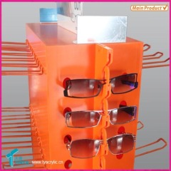 40 Pair Custom Rotating Acrylic Sunglasses Display Stand