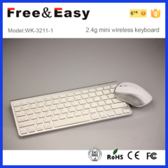 Private mould mini 2.4g cordless mouse and keyboard