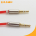 Low price Retractable 3.5mm jack to jack mix color audio cable for MP3 Ipad