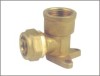 Aluminum Plastic Tube Elbow Fitting