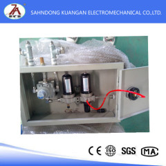 Gas control box for switch equipment