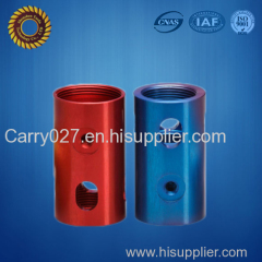 cnc machining turnig lathe bushing anodizing finish