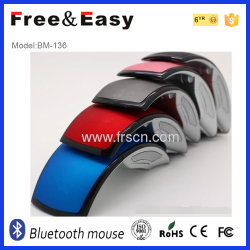 Various colorful folding wireless bluetooth mouse