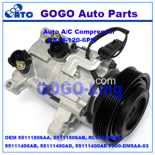 HS18 Air Conditioning Compressor for Liberty OEM 55111506AA 55111506AB RL111400AE