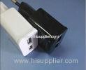 USB Universal Travel Power Adapters 5V2.1A Two USB White And Black