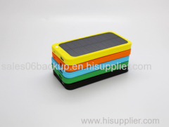 5000 mAh Lithium Polymer Solar Power Charger / Powerbank