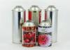 Antirust Air Freshener Cans Tinplate Three Piece Aerosol Spray Can