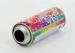 65 Printed Aerosol Tin Can Butane Gas / Hair Spray Can Rustproof