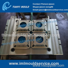 thin walls molds plastic food packaging mould tools iml molding