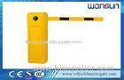 Manual Car Park Barriers Entrance Gate Security Systems , Boom Barrier Gate for Highway Toll