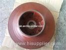 Customized copper / iron casting water pump Impeller , slurry pump impeller