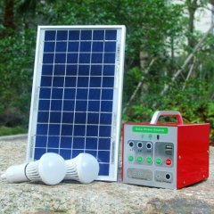 10W Solar Panel Lighting Systems with 12V 3W LED Light