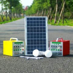 Portable Solar Camping Lighting System for outdoor and home using