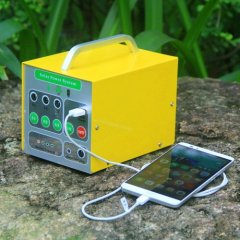 Portable Solar Camping Lighting System for outdoor and home using