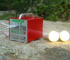 Portable Solar Camping Lighting System for outdoor and home using