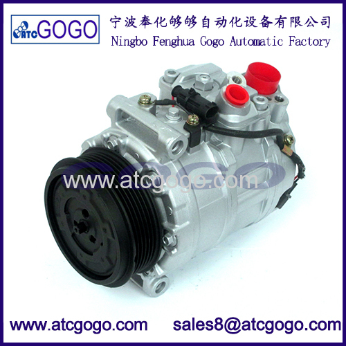GOGO Auto A/C compressor for Mercedes-Benz C240 CL500 CLK320 2003-2010 (7SEU17C) 97356