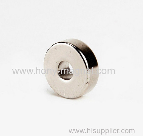 strong thin neodymium magnet/small ring shape