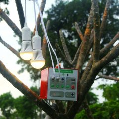 Promotional Best Portable Solar Home Lighting System for the places lack of electricity