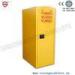 Heavy Duty Lockable Storage Cabinet With Distinct Safety Signs And Bullet Latches