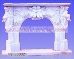 double fireplace china fireplace