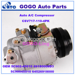 CSV717 Auto A/C Compressor for BMW X5 5C902-45010