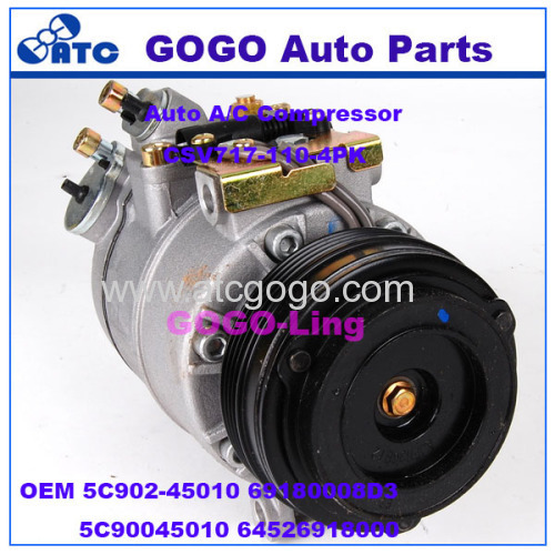 CSV717 Auto A/C Compressor for BMW X5 5C902-45010