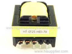 EE high voltage high frequency vertical switch mode transformer