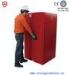 Red Paint Ink Chemical Storage Cabinet For Flammable Liquids 60 Gallon