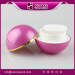 Small Nail Polish Container And Screw Top Plastic Cream 50g Cosmetic Fashion Acrylic Ball Shape Matte Bl