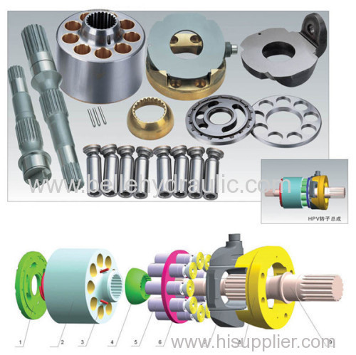 OEM Komatsu HPV75 hydraulic pump parts low price