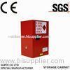 Metal Portab Chemical Storage Cabinet With Single Door / Flammable Safety Cabinet