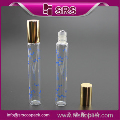 cosmetic packaging glass roll+on+bottle 10 ml glass Sample Bottles for essention oils