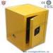 4-gallon Flammable Chemical Storage Cabinets Yellow Powder Coated For Bench Top