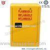 Metal Portable Chemical Storage Cabinet With Single Door , Flammable Safety Cabinet