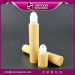 bamboo cosmetic packaging 15ml plastic roller bottle bamboo container 1/2oz bamboo bottle